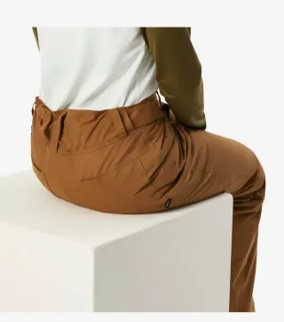 Pantalones de nieve mujer camel