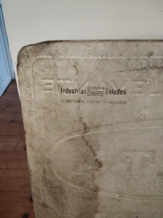 Chapa publicidad antigua CAOLITA 50X80cm