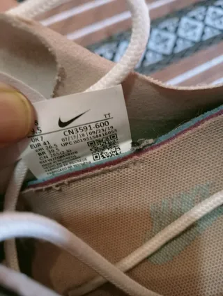 Zapatillas Nike Talla 41 Rosa/Blanco