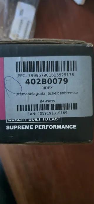 Pastilhas Travão VW Lupo