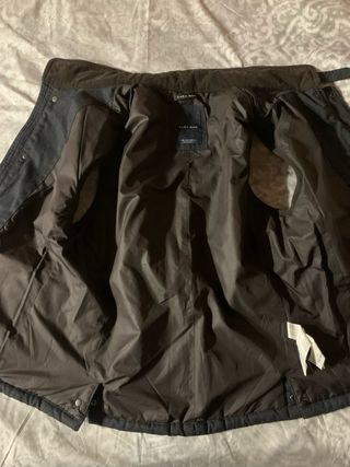 Chaleco acolchado Zara gris