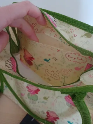 2 Bolsas Loneta Estampadas Niñas