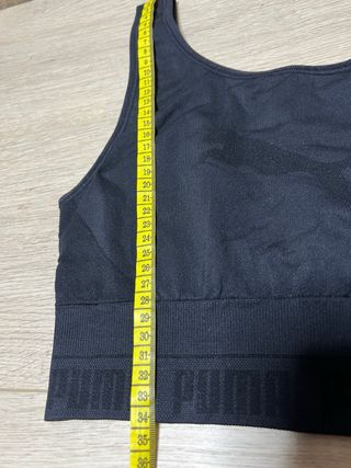 PUMA Evoknit Crop Top Corto Talla S