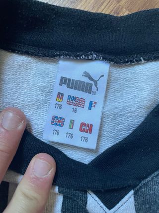 Sudadera Puma Retro Rayas y Logo