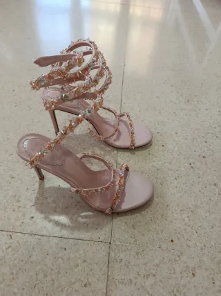 Sandalias estilo Rene Caovilla Talla 39