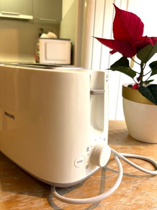 Tostadora Philips Blanca