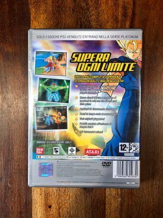 Dragon Ball Z Budokai Tenkaichi ps2 platinum