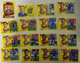 Lote 16 cromos Barça Panini LaLiga 21-22