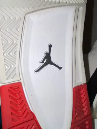 Zapatillas Deportivas Nike Air Jordan Blancas Roja