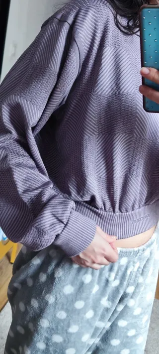 Sudadera Prozis Race Day Lila Nueva