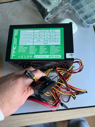 Fuente de Alimentación Tacens APII 600W
