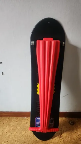 Tabla Snowboard Nijdam con Manillar