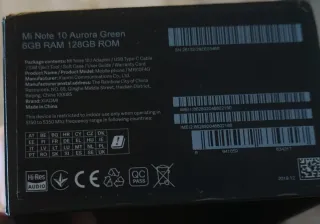 Xiaomi Mi Note 10 128GB