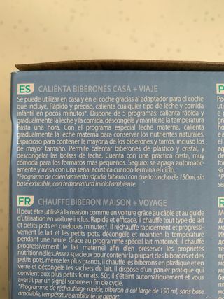 Calienta biberones Chicco Casa y Viaje