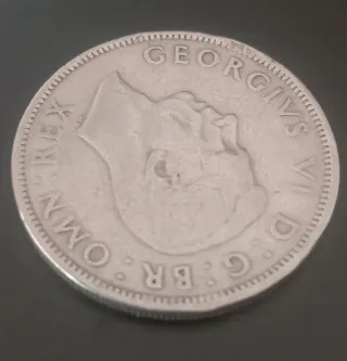 Moneda 2 chelines 1948 Jorge VI
