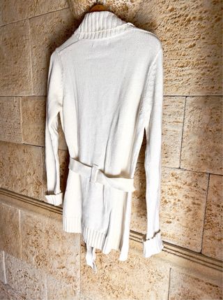 Cárdigan Dolores Promesas Blanco Flores