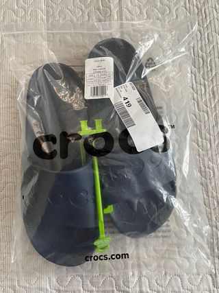 Chanclas Crocs Azul Talla 43-44