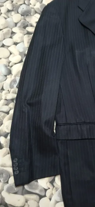 Chaqueta traje rayas Emilio Tucci