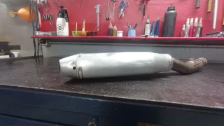 Suzuki RMZ 250 2007 Silencioso