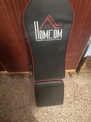 Manubri da palestra e panca