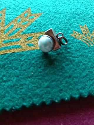 Colgante Plata y Larimar Antiguo