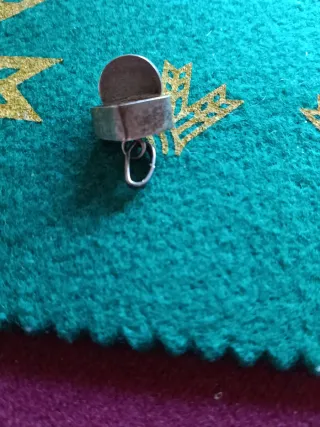 Colgante Plata y Larimar Antiguo