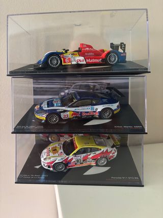 Lote 3 réplicas coches de carreras 1:43