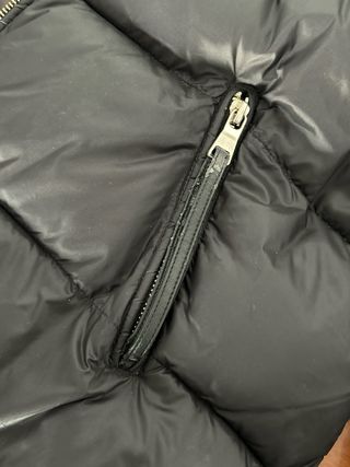 Chaquetón Zara Negro con Capucha