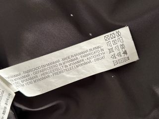 Chaquetón Zara Negro con Capucha