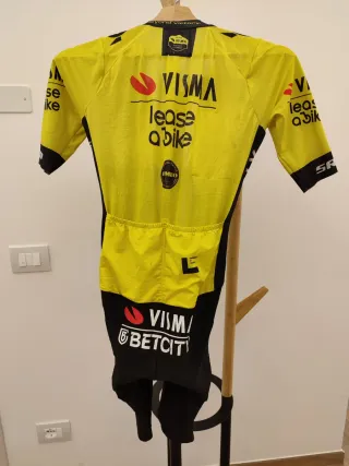 Tuta Skinsuit Ciclismo Visma Lease a Bike