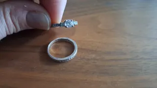 Anillos de plata con circonitas