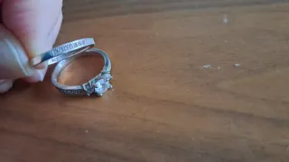 Anillos de plata con circonitas