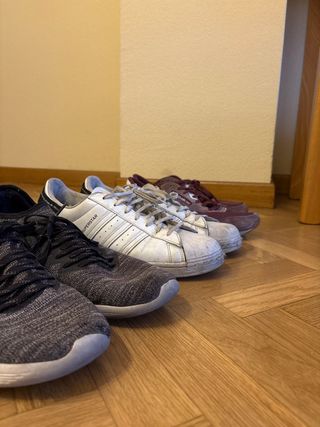 Lote Zapatillas Adidas, Puma y Reebok Talla 44/45