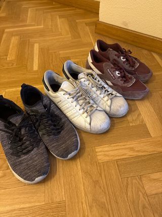 Lote Zapatillas Adidas, Puma y Reebok Talla 44/45