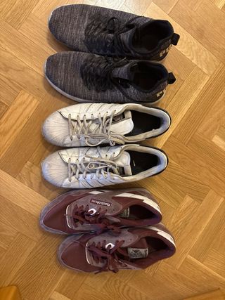 Lote Zapatillas Adidas, Puma y Reebok Talla 44/45