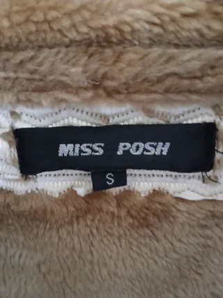 Abrigo Afghan Vintage Marrón