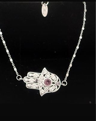 Pulsera Plata Ley Mano de Fátima