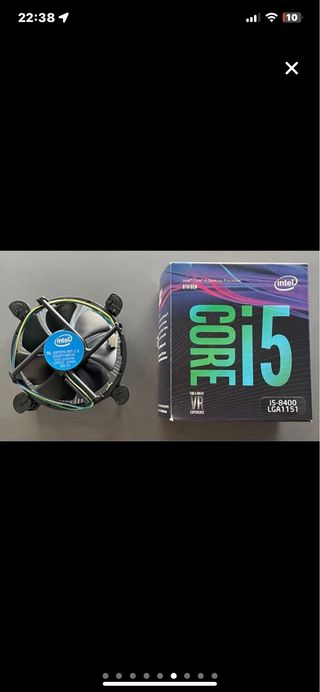 Placa Base y Procesador Intel i5-8400