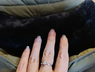 Parka 3/4 Hollister Talla M Hombre Verde militar