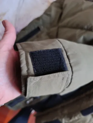 Parka 3/4 Hollister Talla M Hombre Verde militar