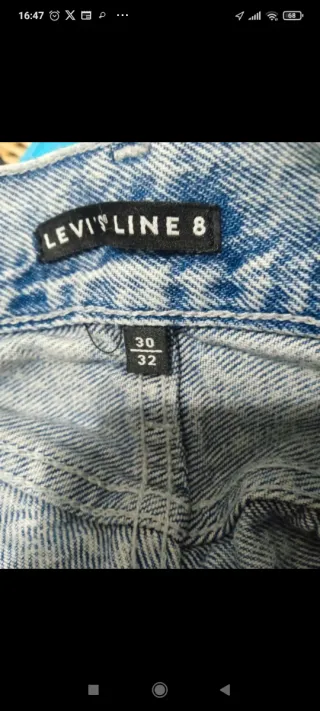 Pantalón Levis vintage azul claro
