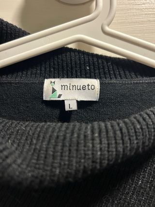 Jersey Minueto Talla L Negro Coche