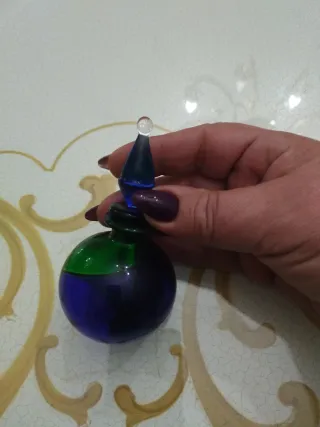 Bottiglietta Vetro Soffiato Murano Vintage