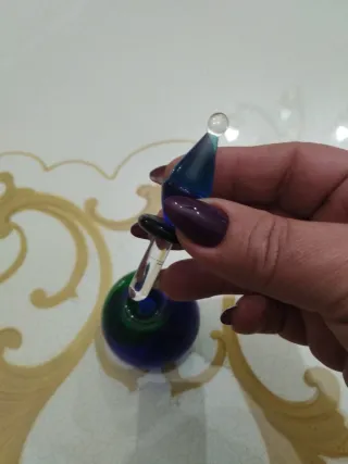 Bottiglietta Vetro Soffiato Murano Vintage