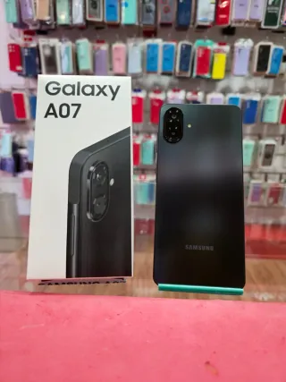 Samsung Galaxy A07 Negro Nuevo con Garantía