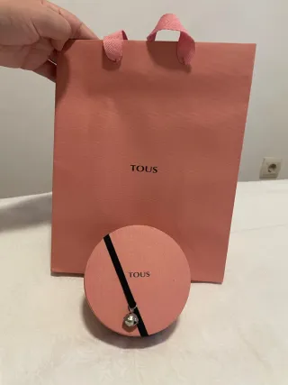 Lote Tous: Bolsa y Caja Rosa