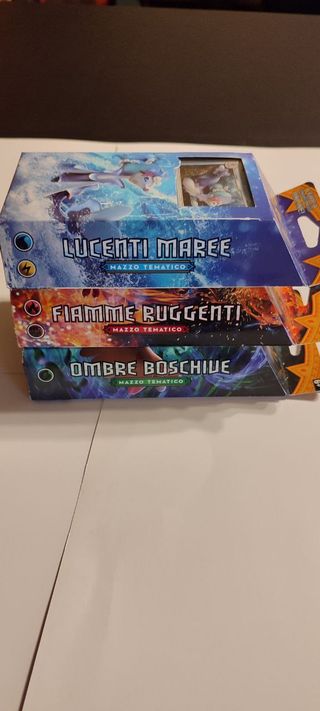 Lotto Pokemon full art set Mazzi Sole e Luna Seale