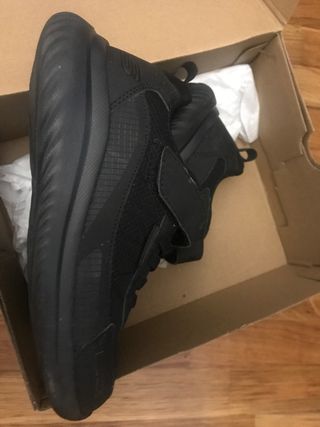 Zapatillas Skechers niño negras