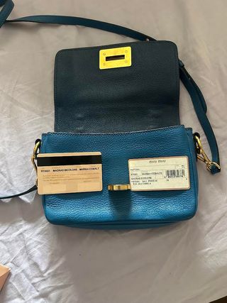 Bolso Miu Miu Azul Marino