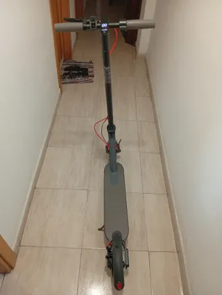 Patinete eléctrico gris